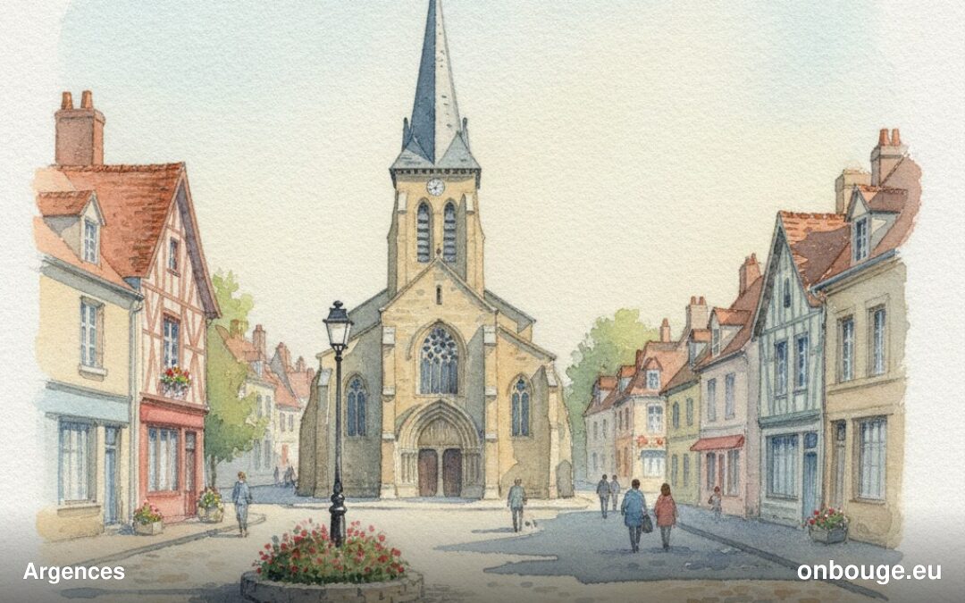 Aquarelle de Argences