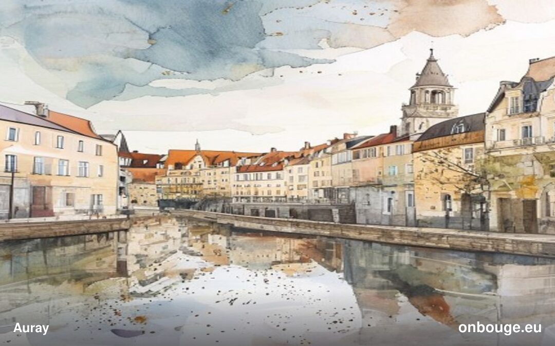Acuarela de Auray