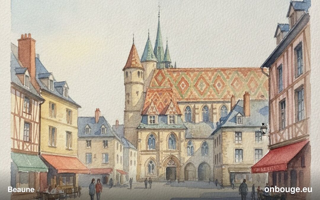 Aquarelle de Beaune