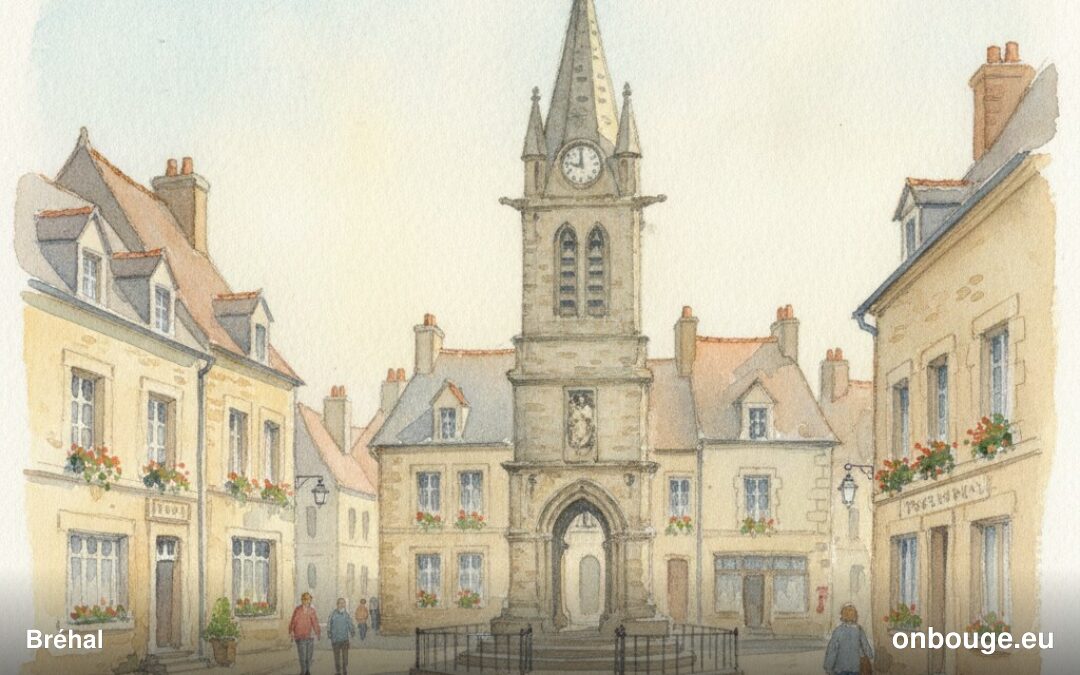 Aquarelle de Bréhal
