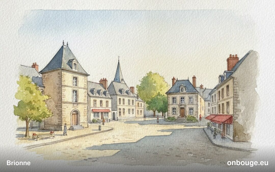Aquarelle de Brionne