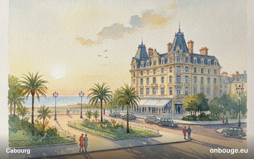 Aquarelle de Cabourg