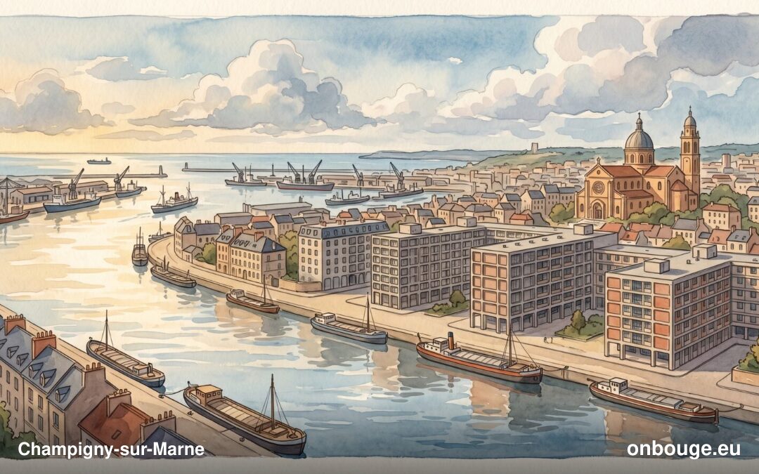Aquarelle de Champigny-sur-Marne