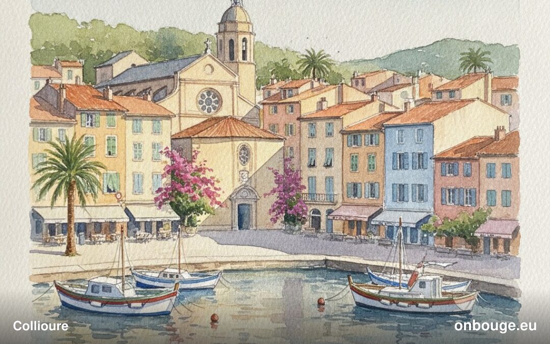 Aquarelle de Collioure