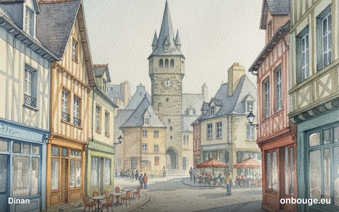 Aquarelle de Dinan