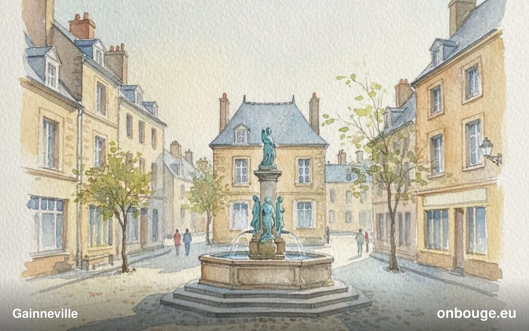 Aquarelle de Gainneville
