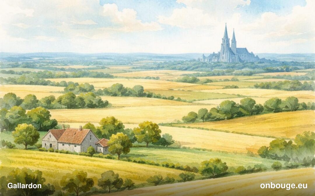 Aquarelle de Gallardon