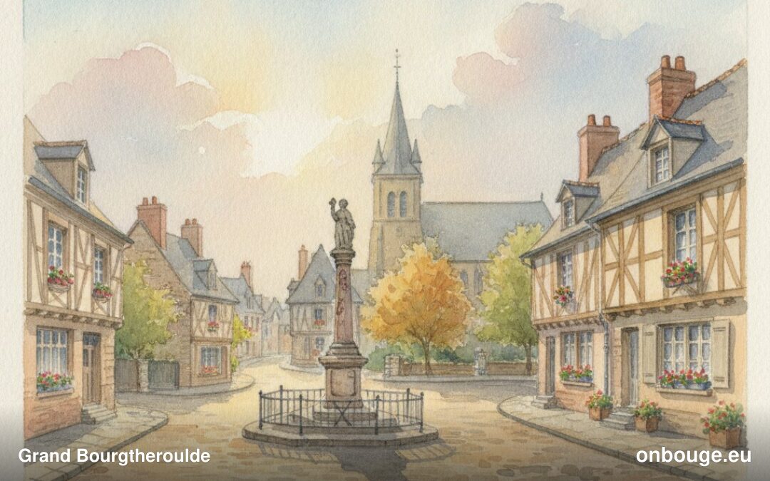 Aquarelle de Grand Bourgtheroulde