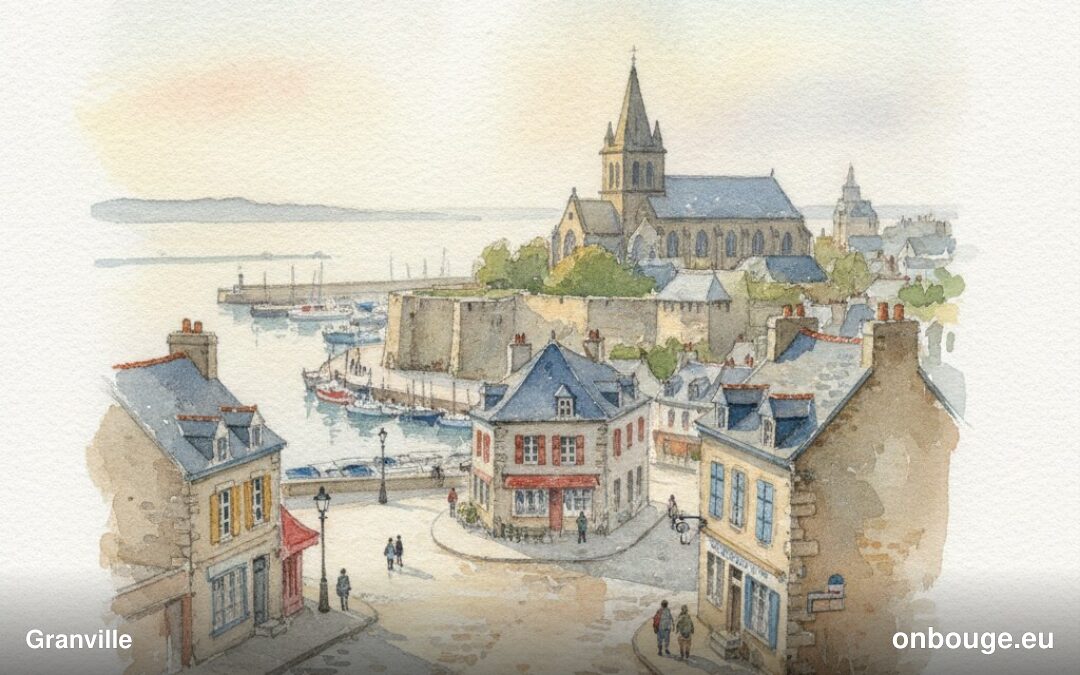 Aquarelle de Granville