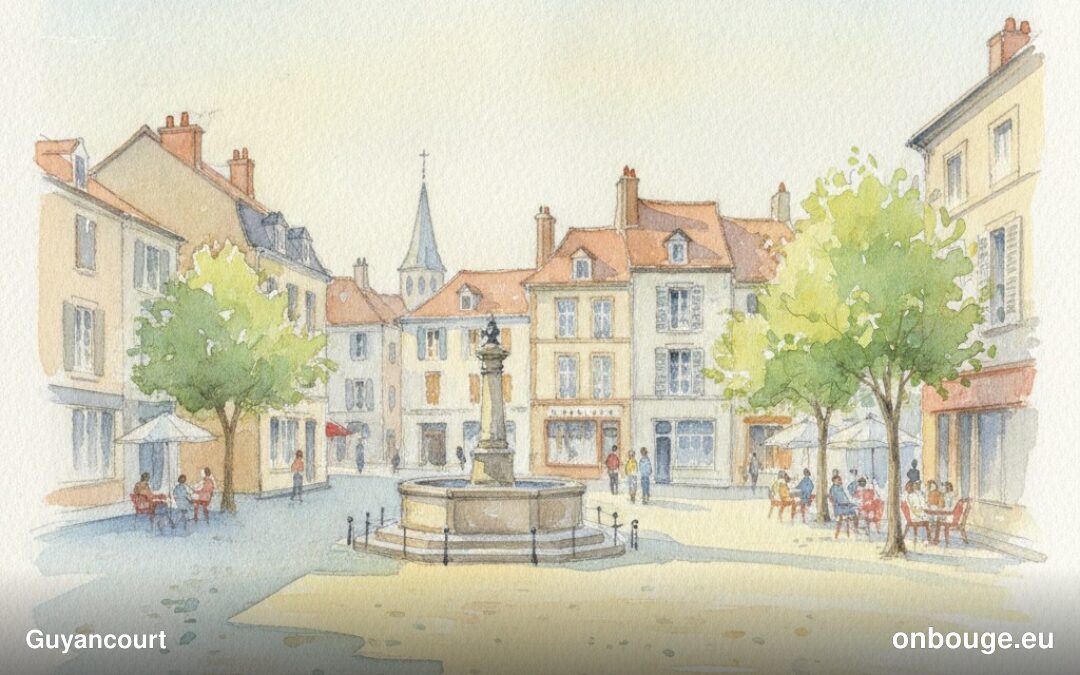 Aquarelle de Guyancourt