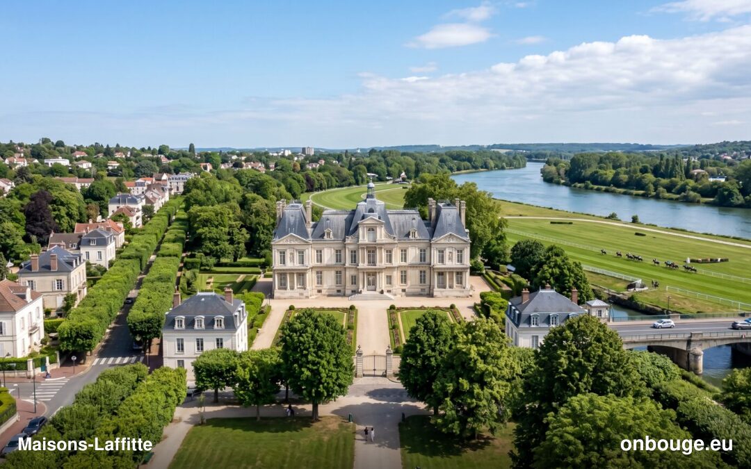 Aquarelle de Maisons-Laffitte