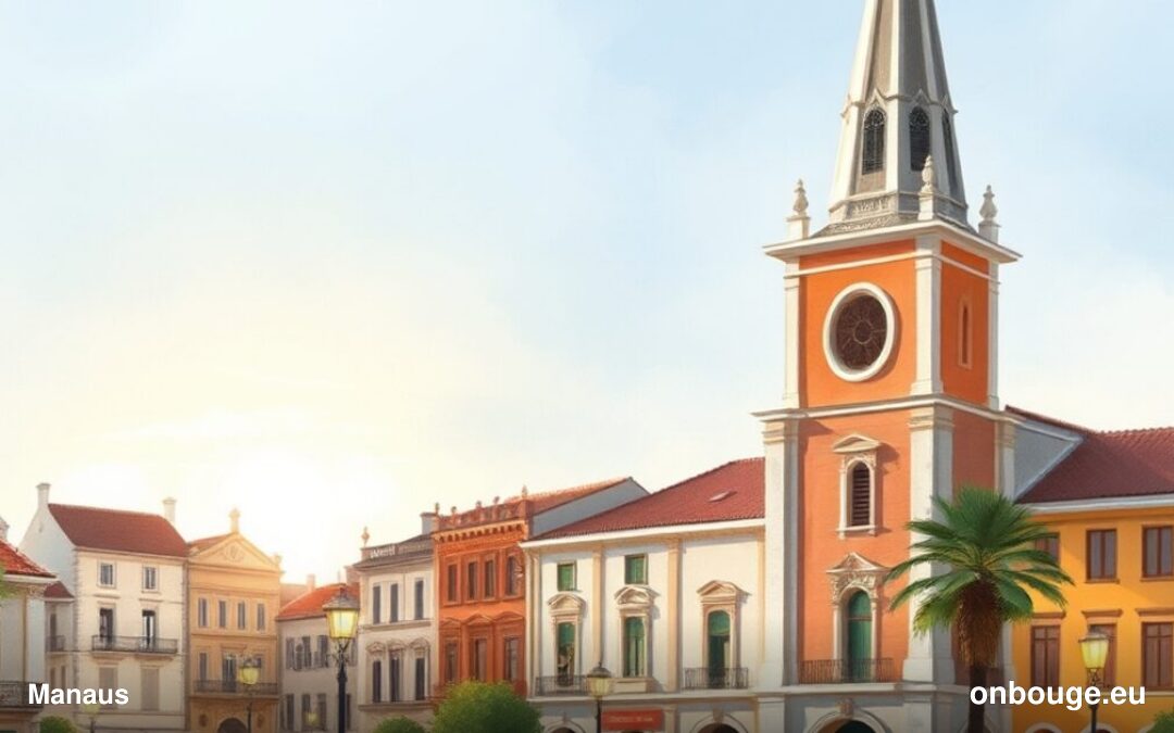 Aquarelle de Manaus, Brésil