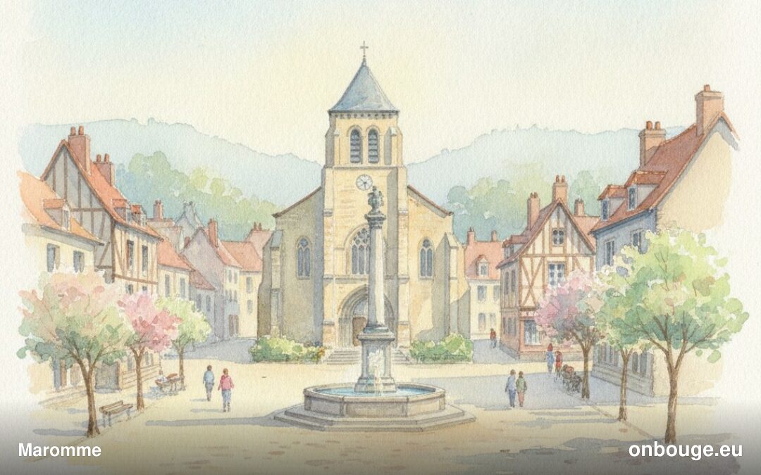 Aquarela de Maromme