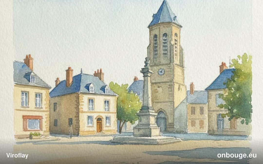 Aquarelle de Viroflay