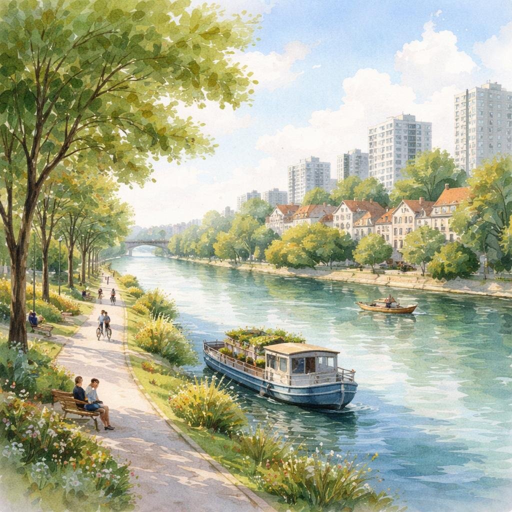 Val-de-Marne — illustration départementale (aquarelle de la ville à venir)