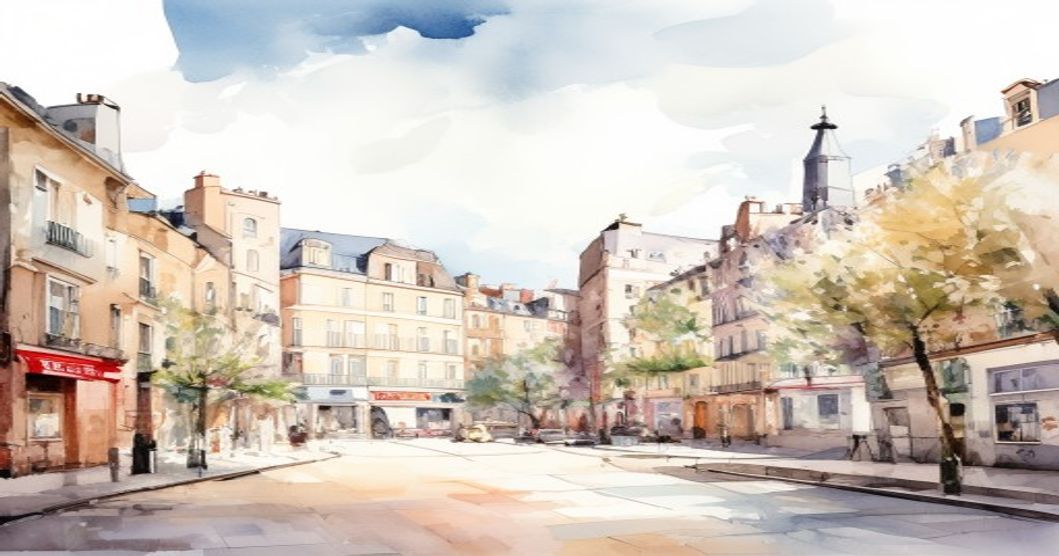 Aquarelle de Arcueil