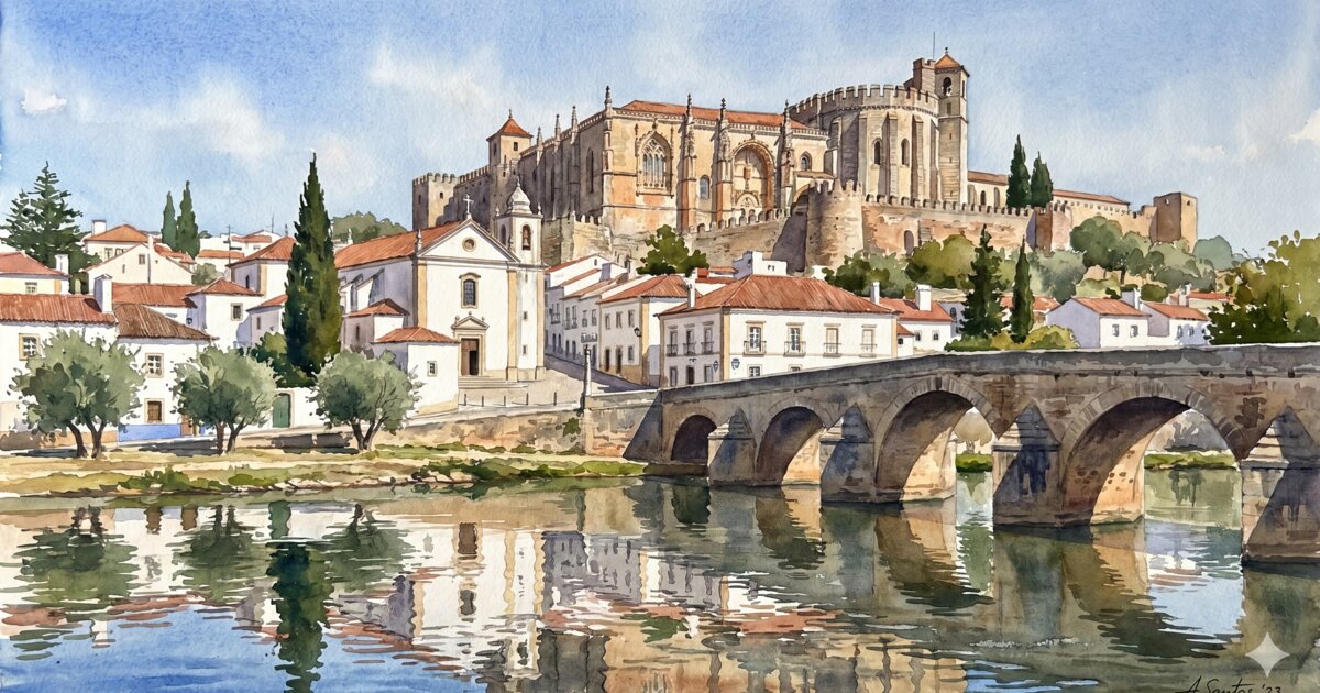 Brogueira — aquarelle — Portugal