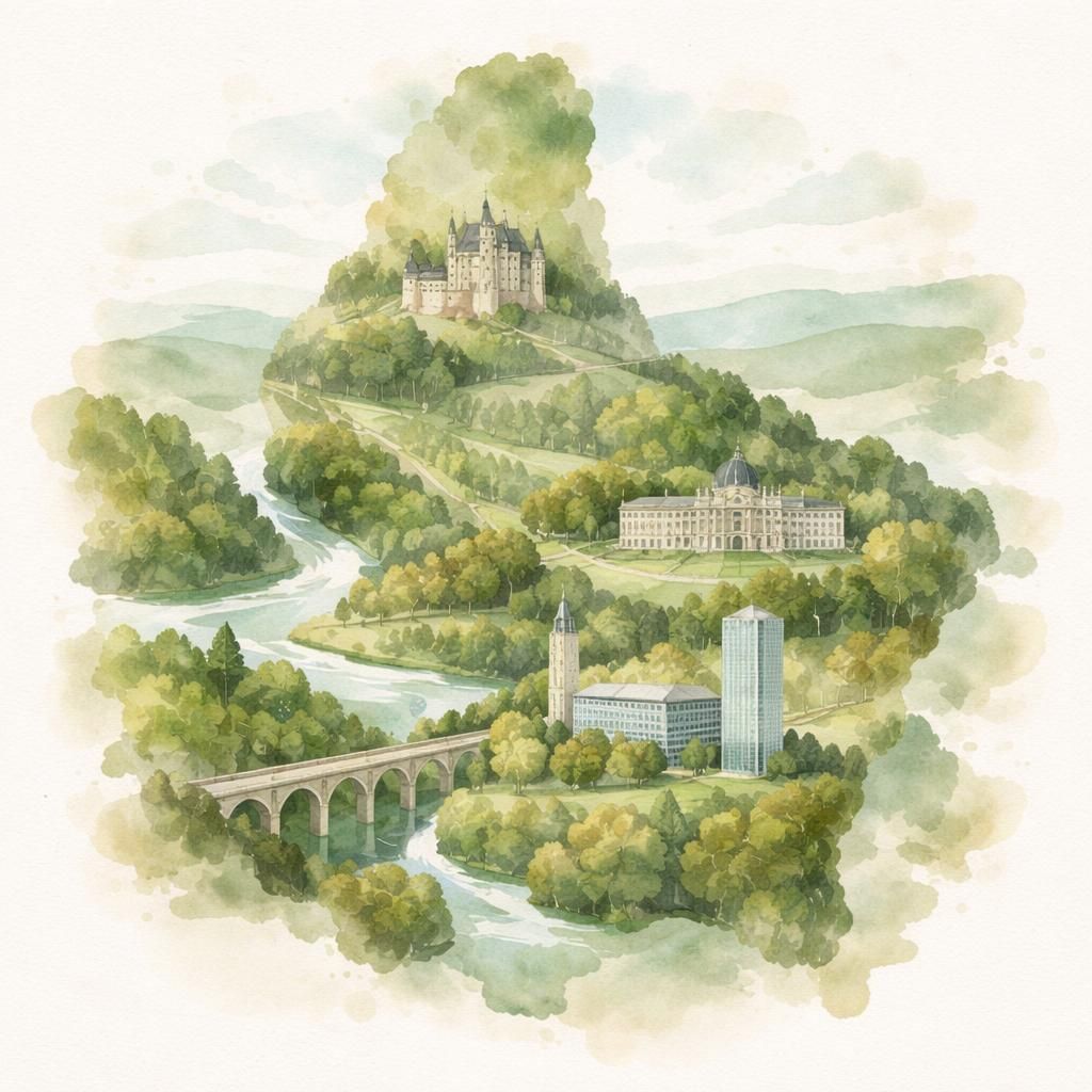 Luxembourg — aquarelle — Luxembourg