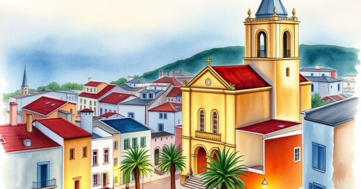 Aquarelle de Mindelo