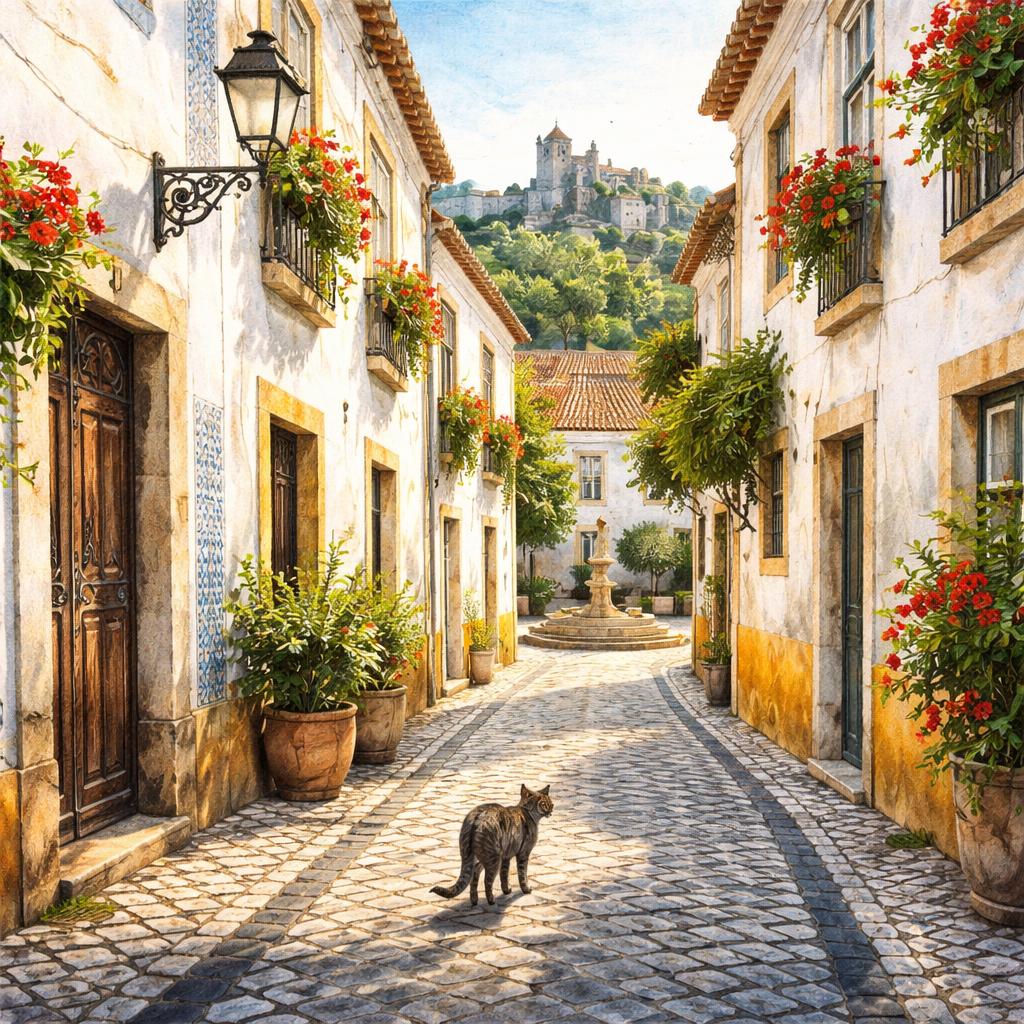 Tomar — aquarelle OnBouge